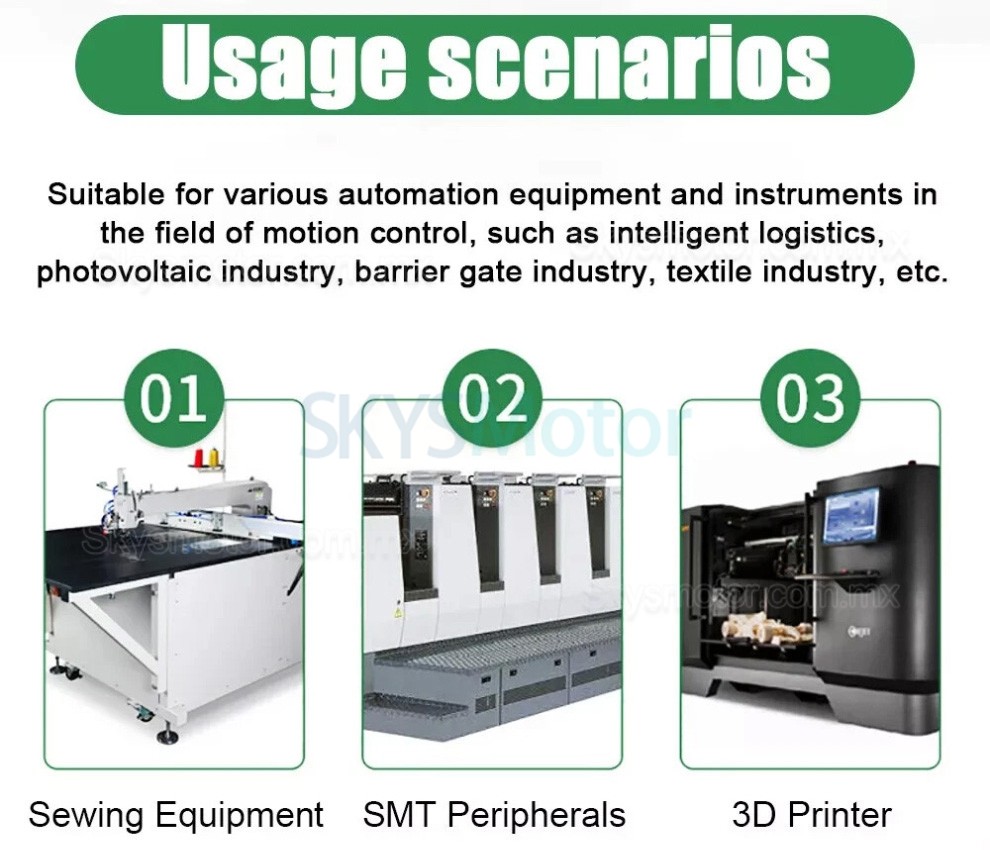 Etapa lineal motorizada CNC OSP001604, con motor paso a paso NEMA23 de 57 mm y m&oacute;dulo de movimiento 1605