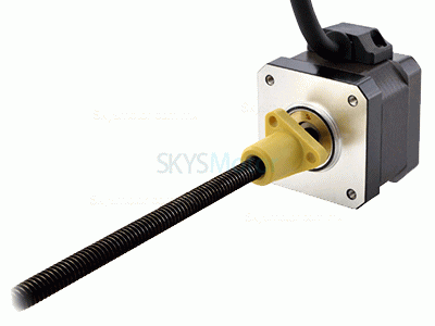 Tuerca de Tornillo Antiretroceso Motor Lineal Externo Nema 17 17E19S0406AB-300RA Plomo 2mm Longitud 300mm